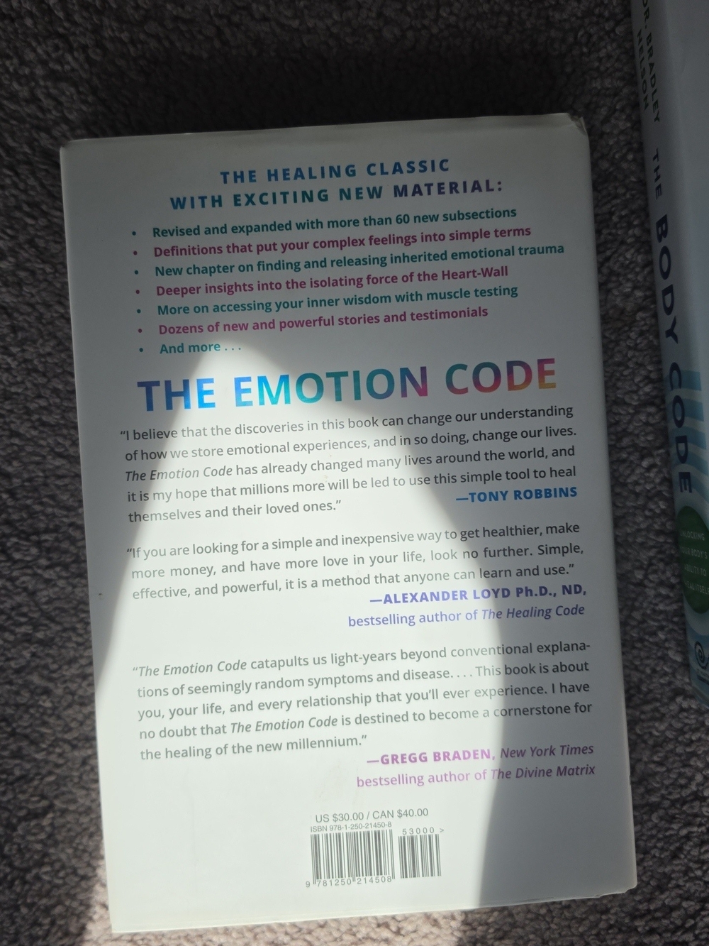 The Body Code, The Emotion Code, & Workbook Bundle - Picture 5 of 7